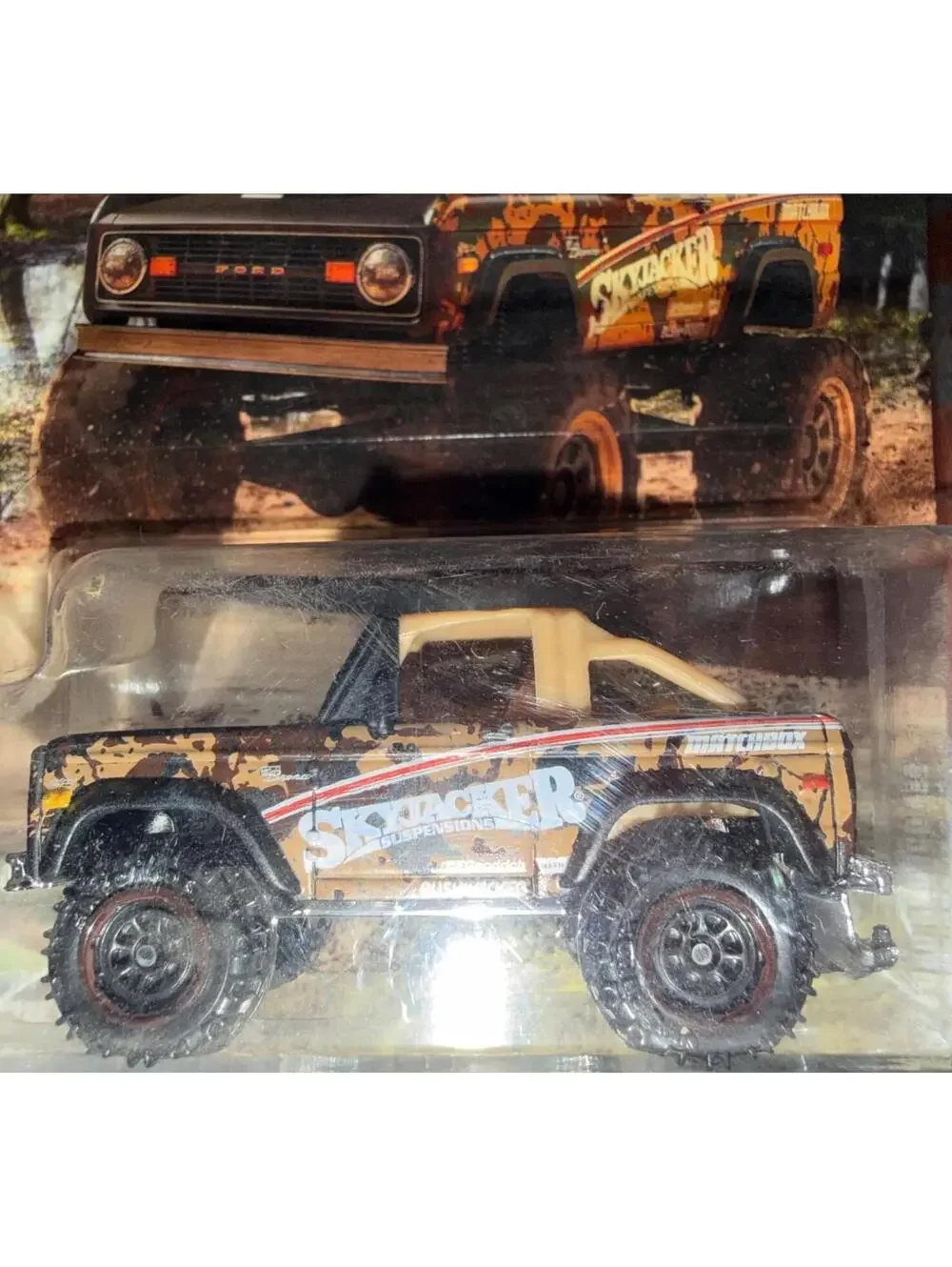 Matchbox 72 Ford Bronco 4X4 Skid Steer Die-Cast Toy Truck